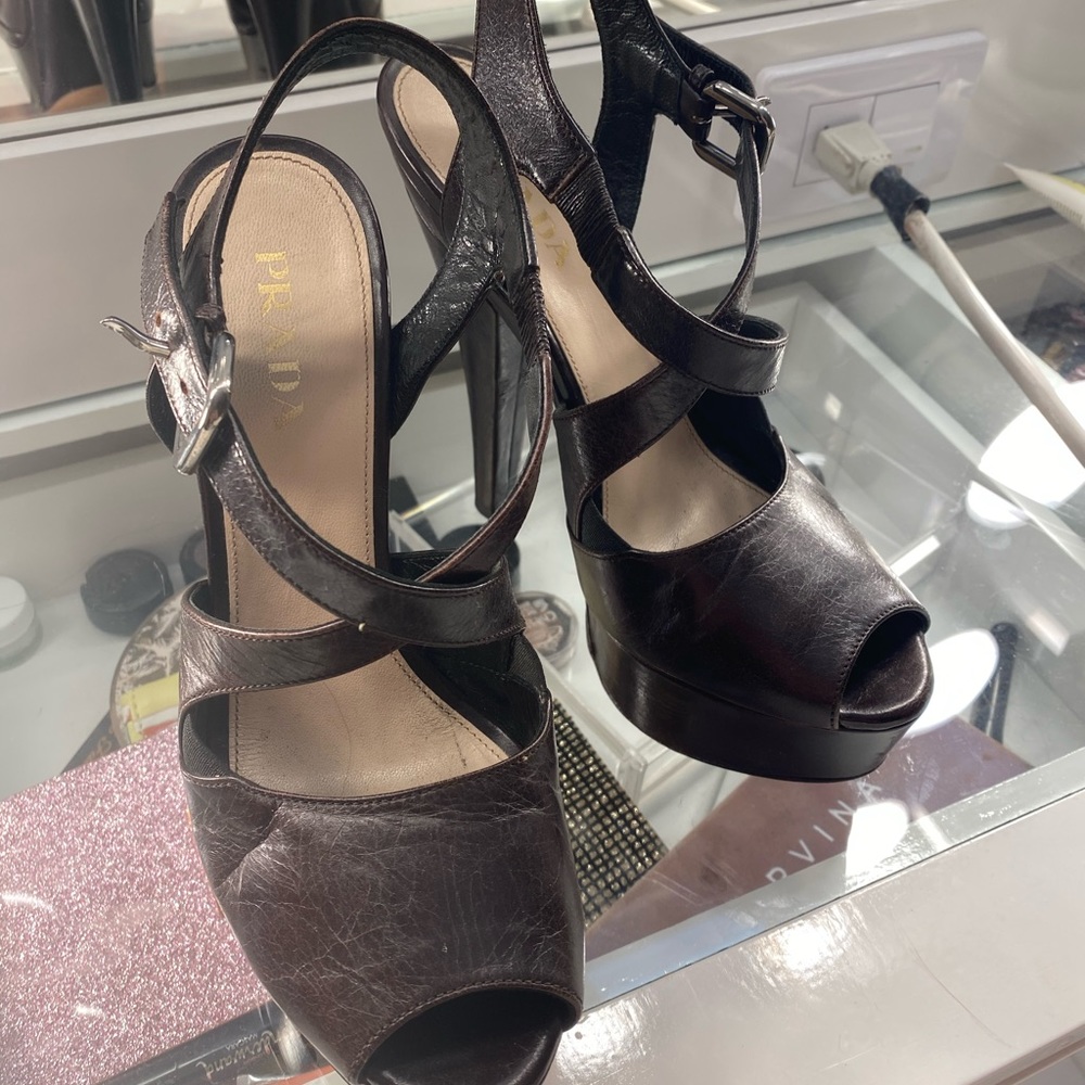 Prada platform heels - Picture 3 of 7